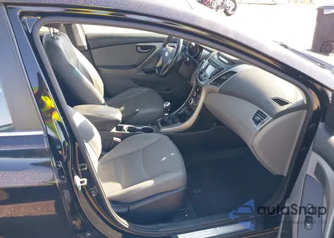 2014 Hyundai Elantra Sport from USA, damaged, VIN KMHDH4AH5EU129210